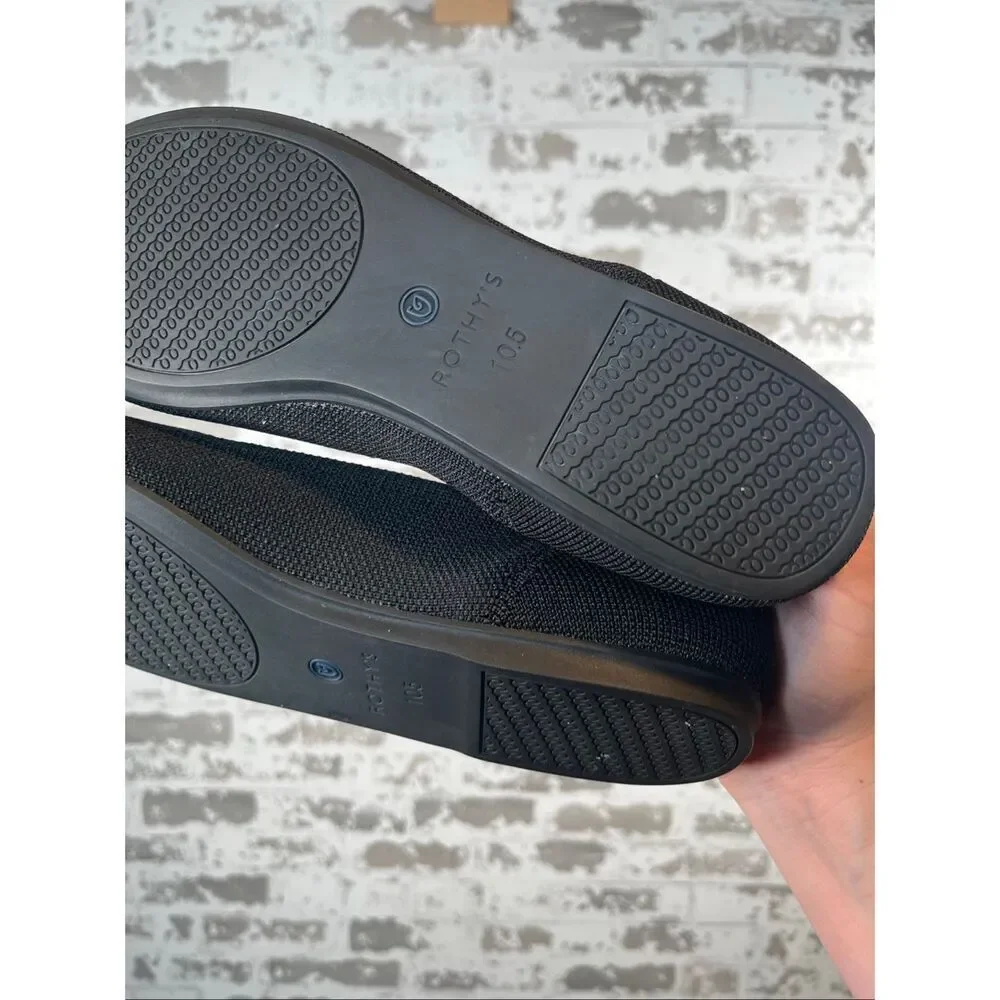 Rothy’s | women black pointy toe loafer flats